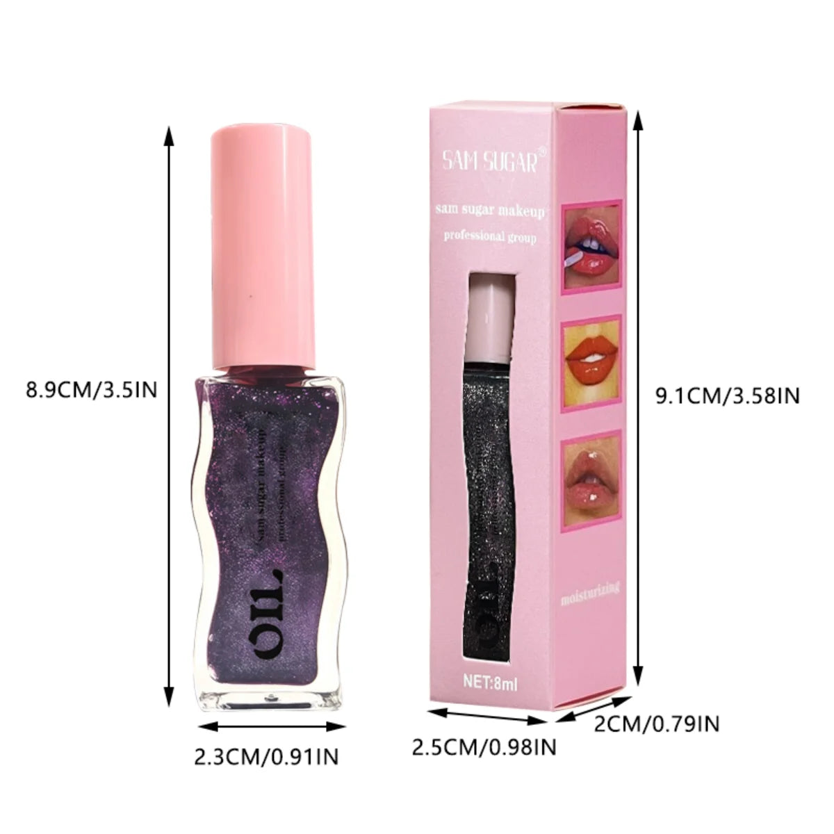 Fruit Honey Essence Lip Oil Sexy Plump Lip Jelly Grape Tinted Lip Liquid Waterproof Moisturize Oil Lipgloss Makeup Makeup