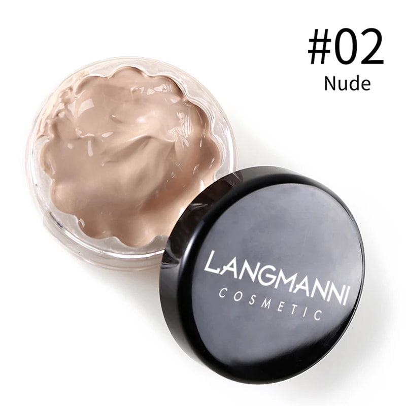 Langmanni concealer Repairing Cream Moisturizing and brightening skin tone lasting and hard to take off makeup concealer Primer