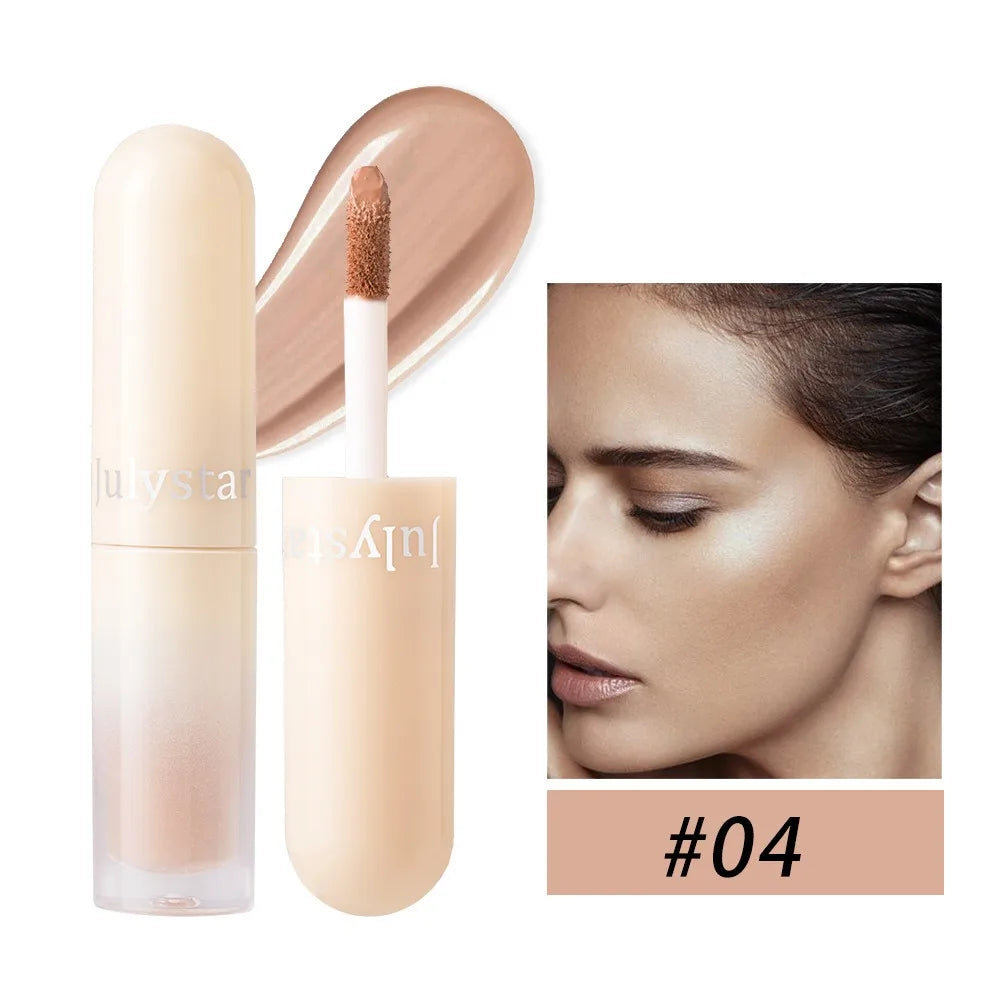 Waterproof Liquid Concealer Oil-control Lasting Cover Dark Circle Tattoo Acne Natural Full Coverage Lightweight Concealer Makeup