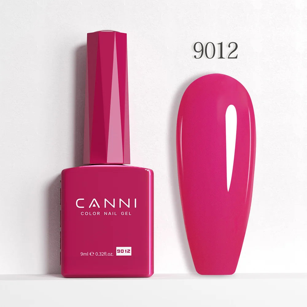 9ml CANNI HEMA/TPO FREE Nude Pink Color Nail Gel Polish Full Coverage Semi Permanent Long Wear Top Coat Venalisa Gel Varnish