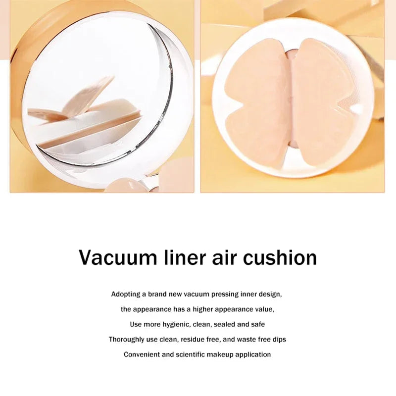 Air Cushion Butterfly Cream Moisturizing Foundation Whitening Oil-control Waterproof Makeup Cosmetics