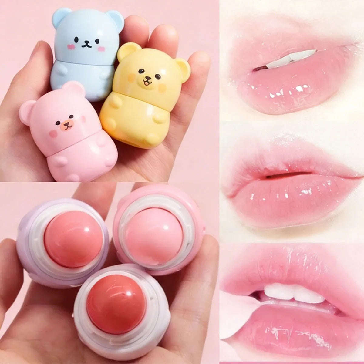 ZVEV Lip Balm Color Changing Moisturizing Repairing Lipstick Waterproof Anti-Dry Cracked Warm Change Lipstick