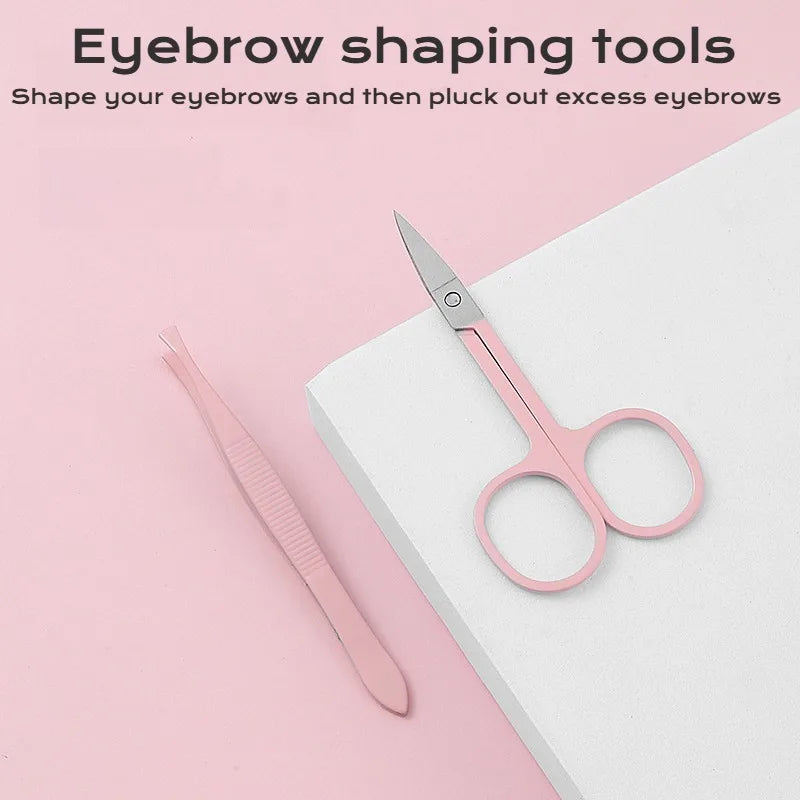 8/10/14 Pieces Stainless Steel Nail Clipper Set Manicure Pedicure Tools Kit with Nail File Cuticle Scissors forHome Travel Gifts