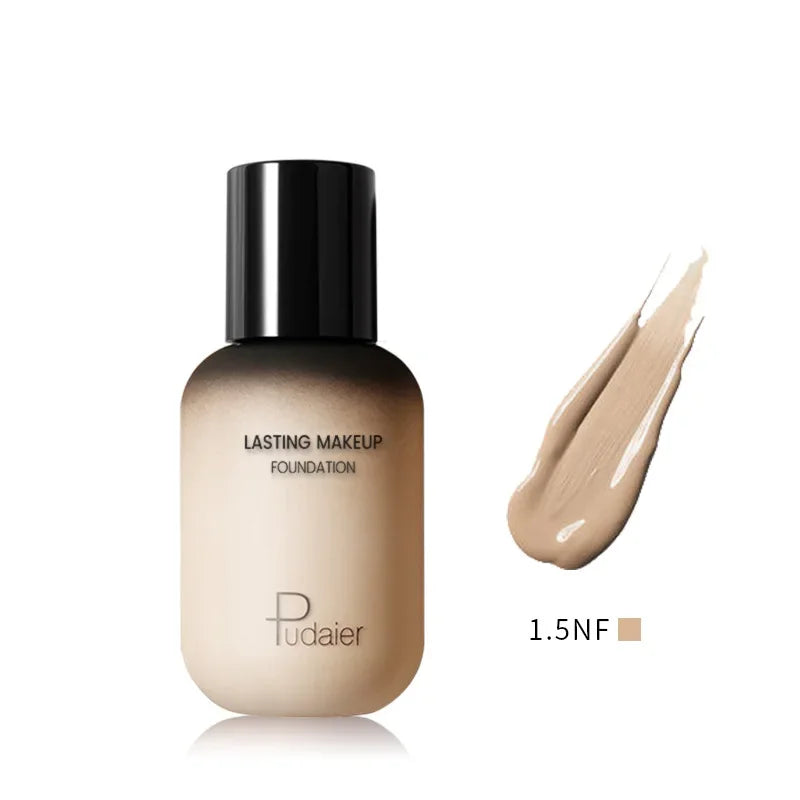 Face Foundation Makeup Base Cream Mineral Full Coverage No Cracking No Drying Waterproof Face Corrector