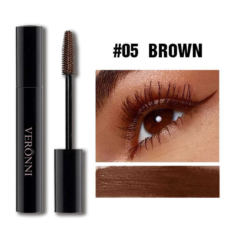 3D Mascara Lengthening Black Lash Eyelash Extension Eye Lashes Brush Beauty Makeup Long-wearing Gold Color Mascara