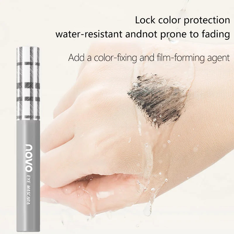 Black Mascara, Waterproof & Long-Lasting, Volumizing and Curling and Extension, Suitable for Mascara Base and Everyday Look