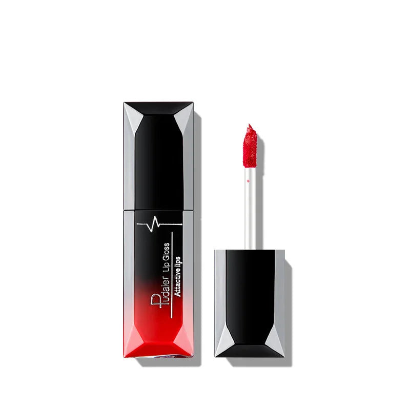Matte Lips Makeup Waterproof lipgloss Velvet liquid matte lipstick Long Lasting Nude Lip Gloss Cosmetics P1201#