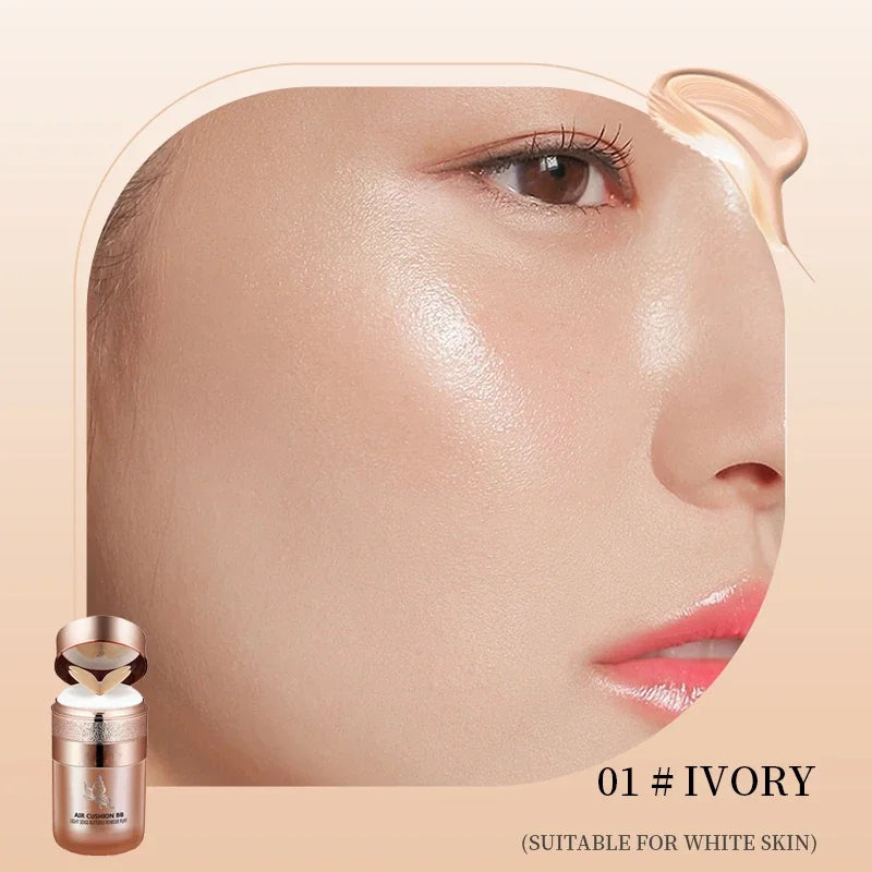 Air Cushion Butterfly Cream Moisturizing Foundation Whitening Oil-control Waterproof Makeup Cosmetics