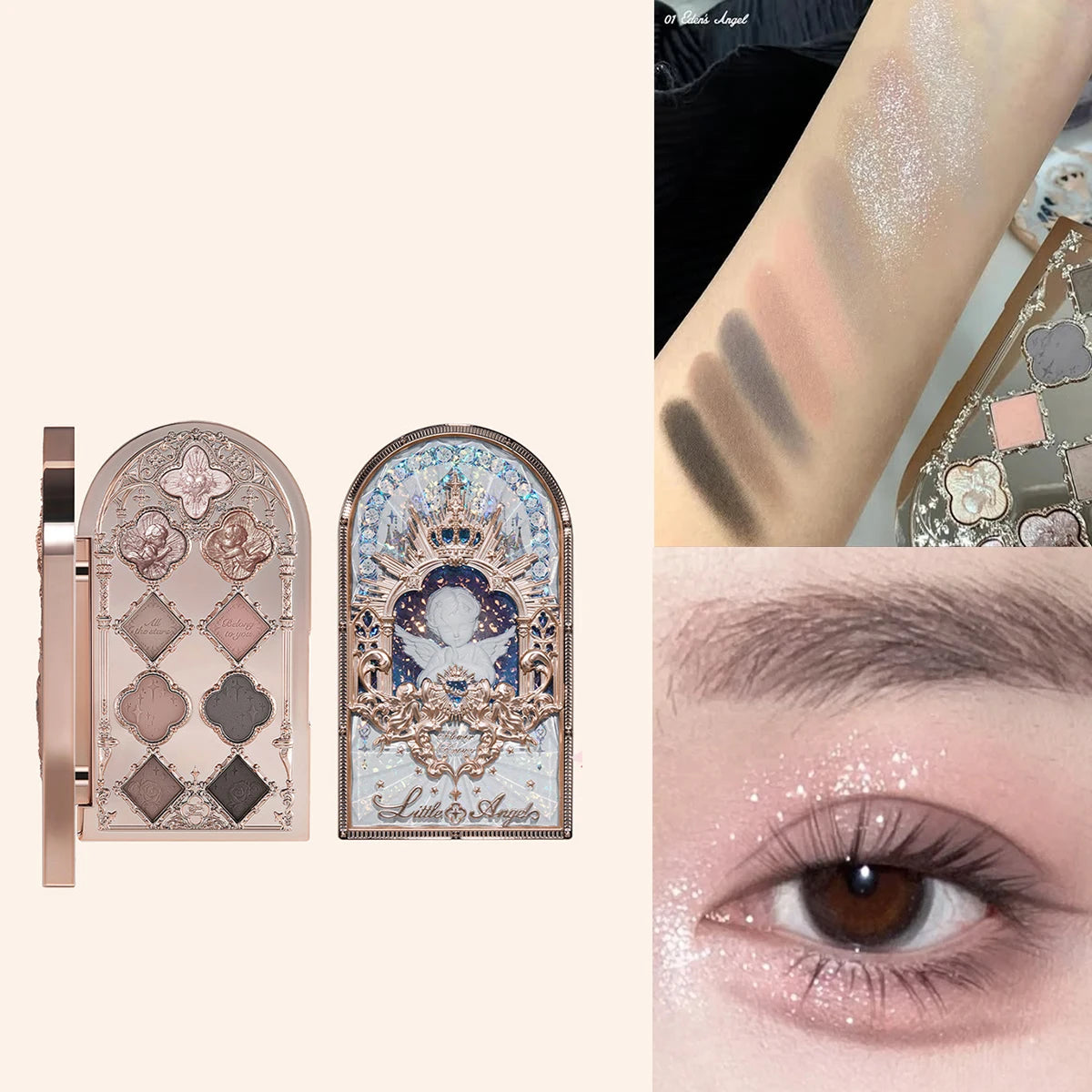 Flower Knows 2026 Bunny Garden Makeup Palette Cute Rabbit Themed Eyeshadow Blush Highlight All In One Cosmetic Collection