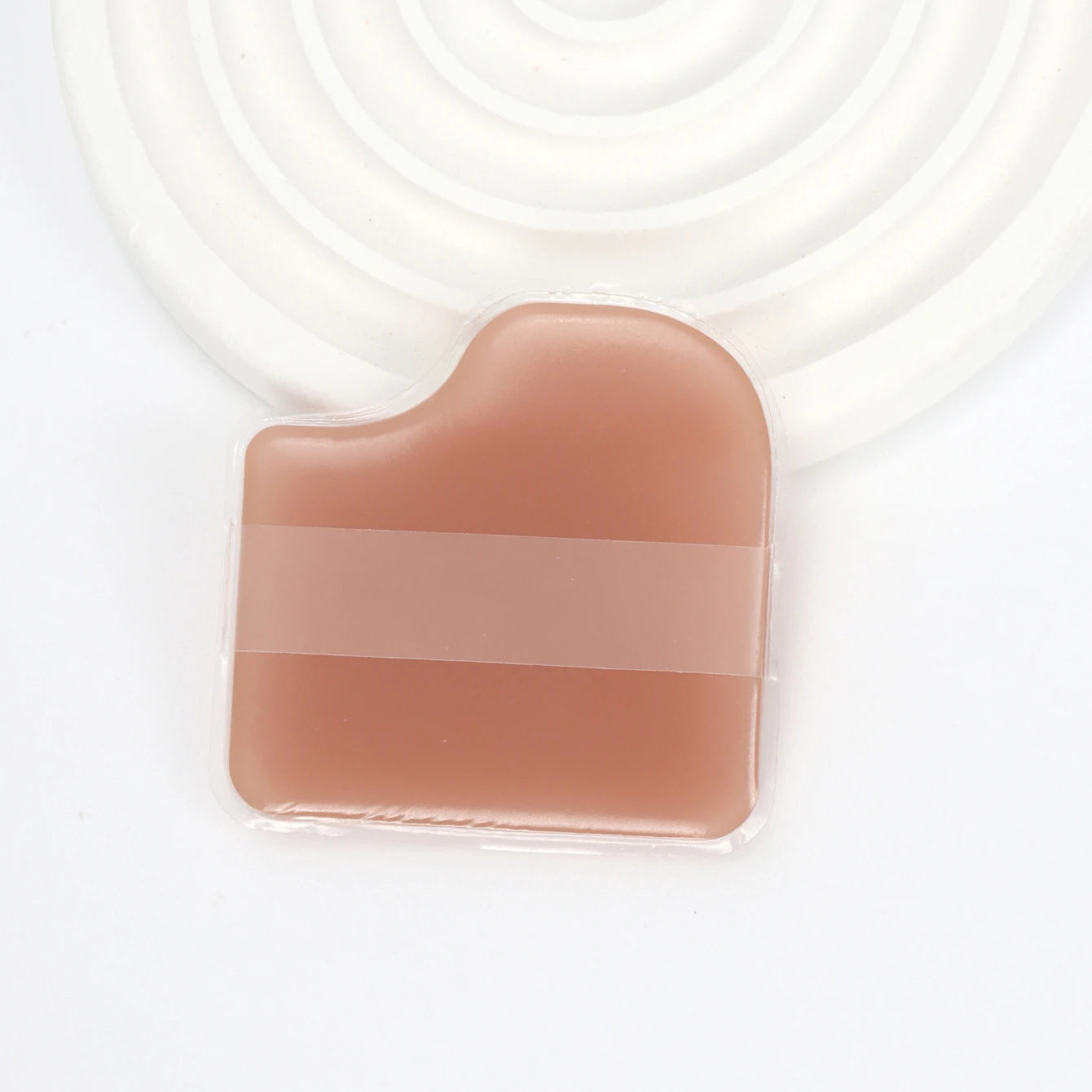 1Pcs Jelly Soft Silicone Gel Powder Puff Sponge for Cosmetic Face Foundation Bb Cream No Powder Eating Powder Makeup Tool