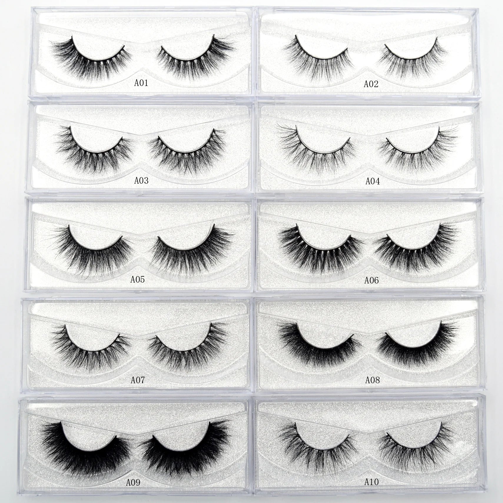 Visofree Eyelashes 3D Mink Lashes Soft Natural Handmade Cruelty Free Mink Eyelashes Lightweight Full Strip Cilios Posticos D23
