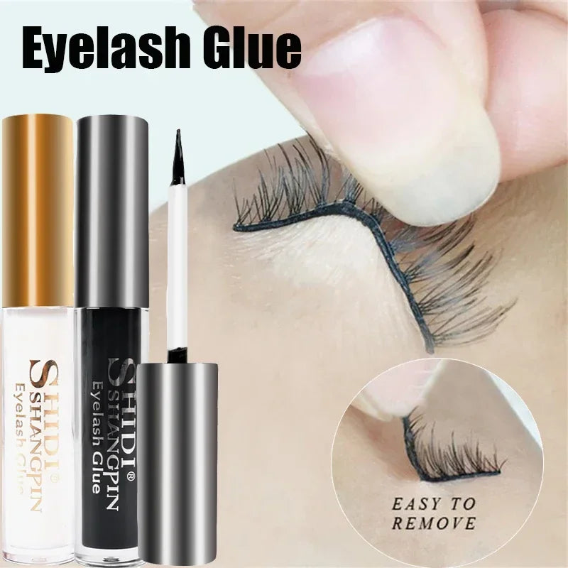 Professional Eyelash Glue Clear-white/Dark-black Waterproof False Eyelashes Makeup Adhesive Lash Lift Waterproof Cosmetics