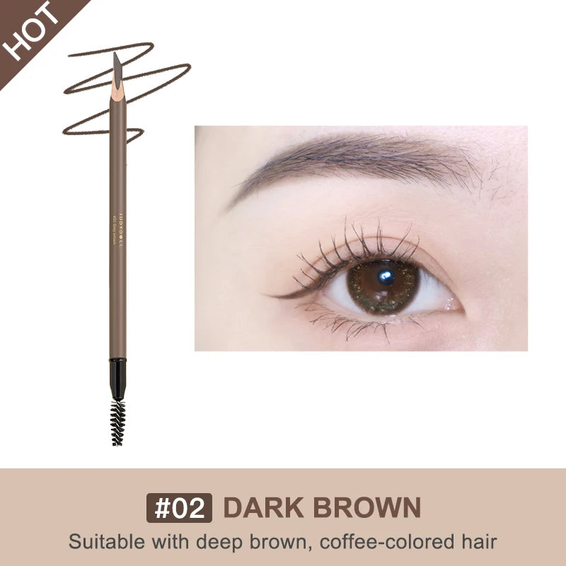 Judydoll Flat-Edge Brow Pencil – Soft Focus Finish & Sculpting Precision