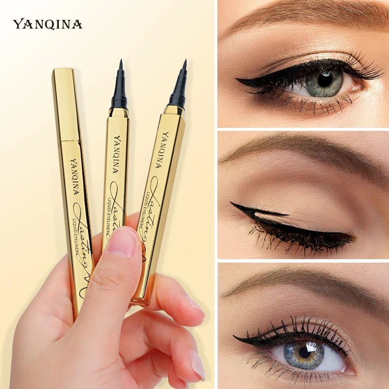 Black Lower Eyelash Eyeliner Pen Waterproof Lasting Smooth Lying Silkworm Eyes Liner Pencils Eye Makeup Tools