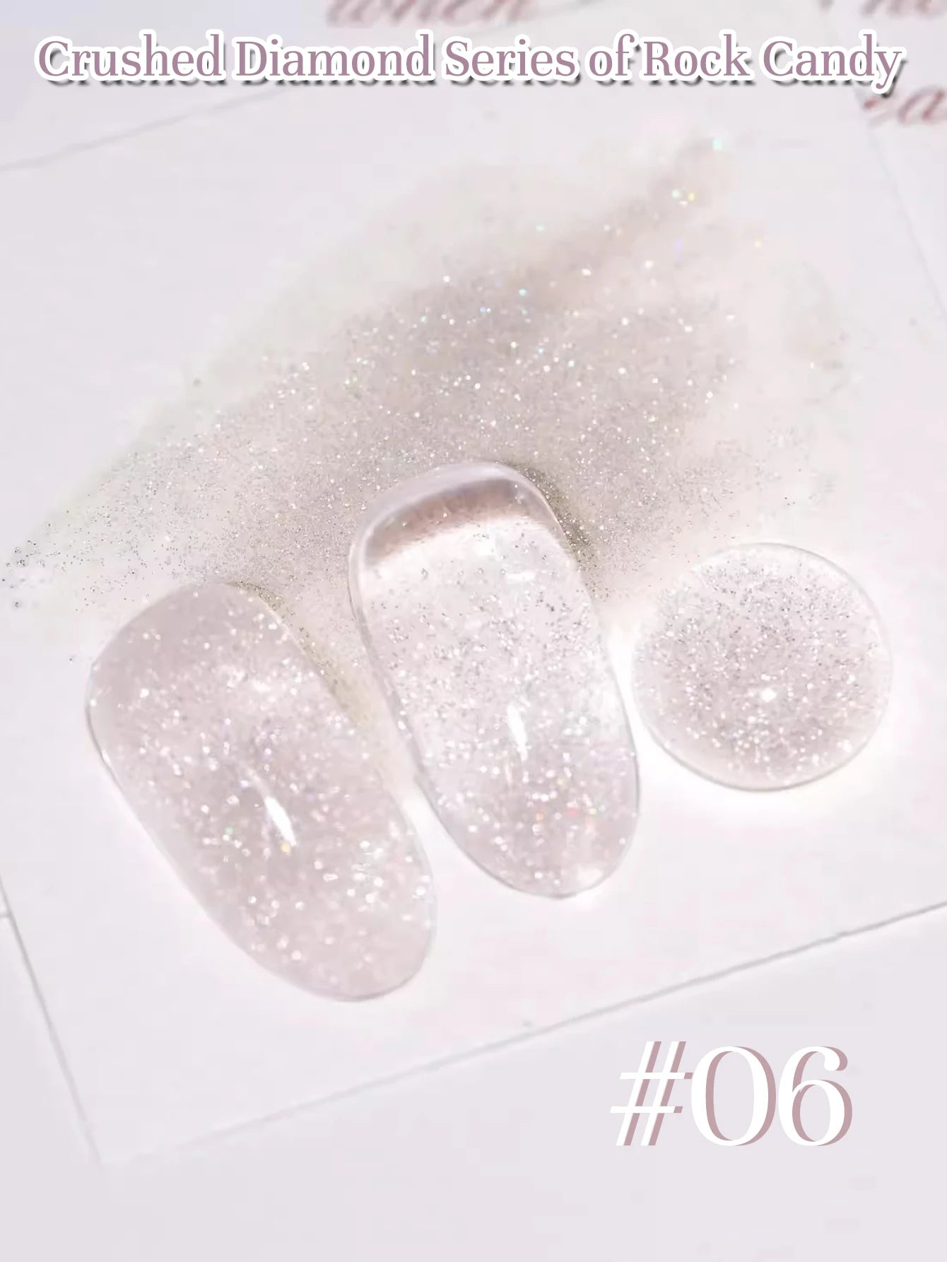 MIANEL1-12pcs 12ML Pink Blue White Green Series With Explosive Glitter Gel Nail Polish, Popular Yun Brocade Diamond Gel Polish