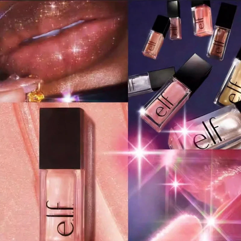 Elf 2-Models Lip Gloss Optional Lightweight Hydrating Nourishing Lip Balm Repairing Create Naturally Plump Lips Improve Dryness
