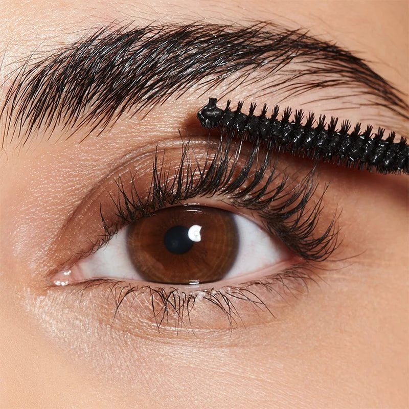 Dual-Ended Mascara, Eyelash Primer & Mascara, Fine & Thick Brush Heads, Volumizing & Lengthening, Long-Lasting, Water Resistant,