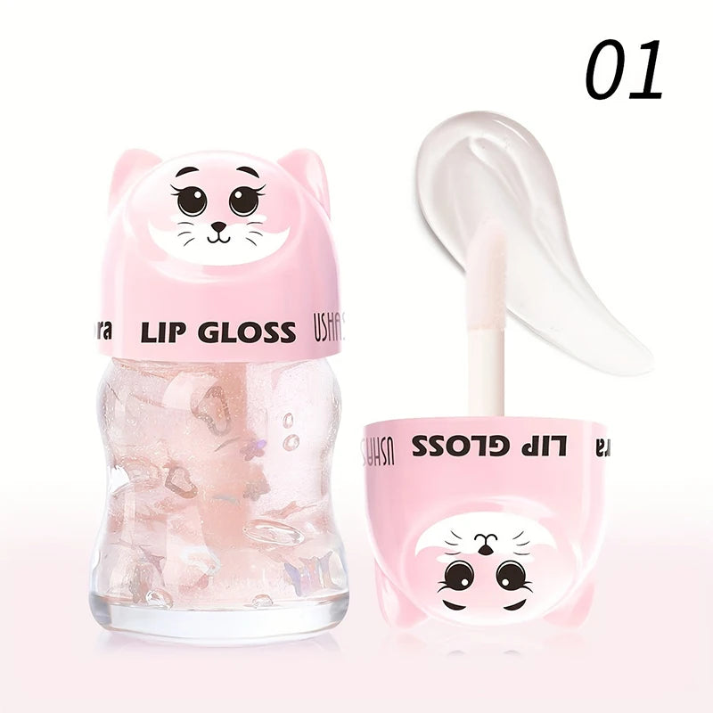 Hydrating Lip Gloss Plumper With Long Lasting Moisturize Effect High Shine Clear Lip Oil Liquid Balm Plumping