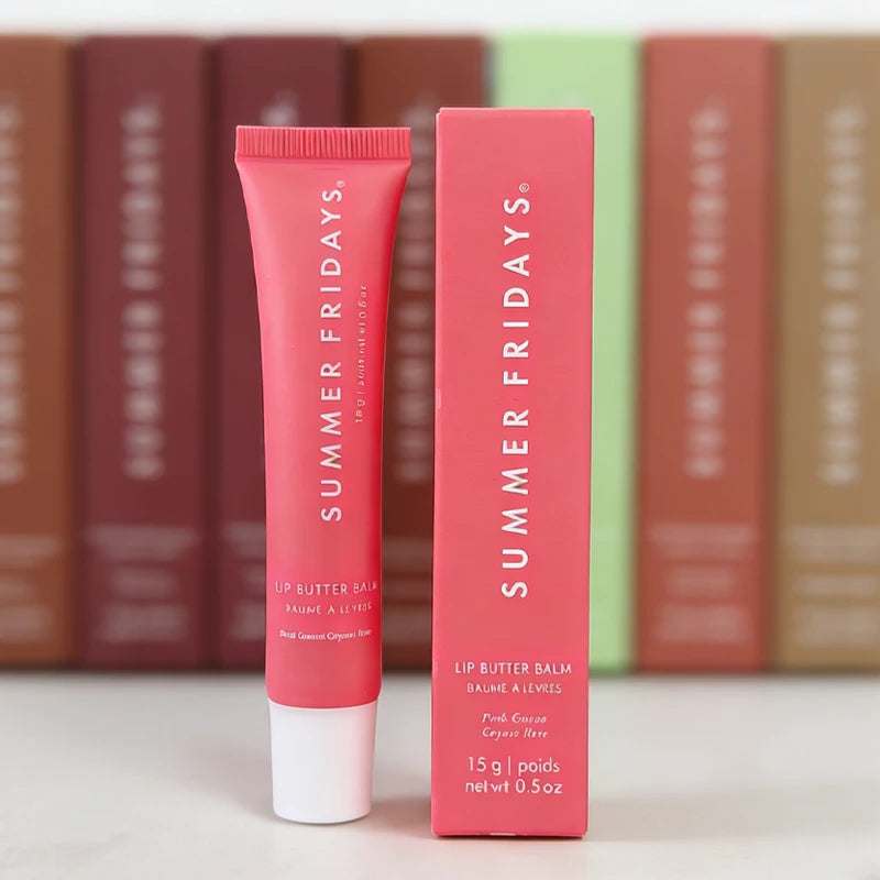 Latest Summer Friday's Jet Lag Mask Lip Balm Toasted Marshmallow Pink Sugar Vanilla Beige Birthday Cake Moisturizer Lip Gloss