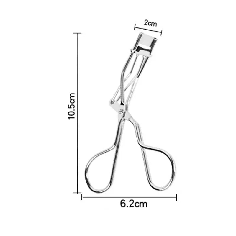 Nice Mini Partial Eyelash Curler Nature Curl Sun Flower Eyelash Extension Volume Tweezers Stainless Steel Beauty Makeup Tool