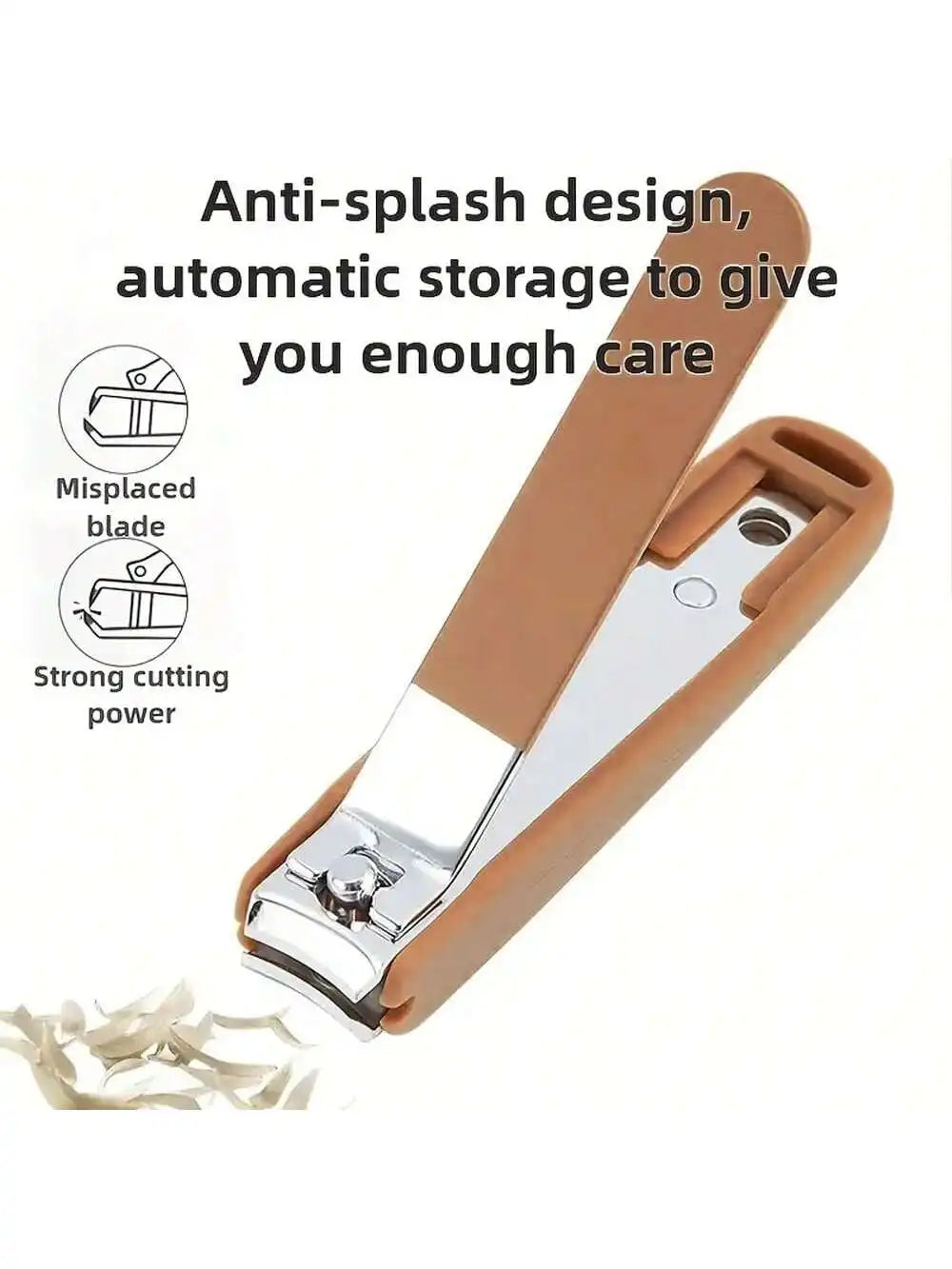 5pcs Stainless Steel Nail Cutter and Pedicure Scissors Set - Portable Manicure and Pedicure Tool Nail Clipper Set