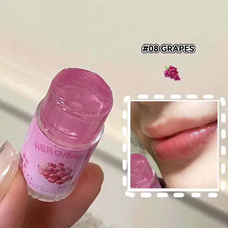 Herorange Lip Balm: Elegant and Moisturizing, Deeply Hydrating, Prevents Chapped Lips, a Must-Have for Autumn and Winter, Improves Lip Lines, Tinted Version, Naturally Enhances Makeup, Perfect for Daily Use and Commuting.