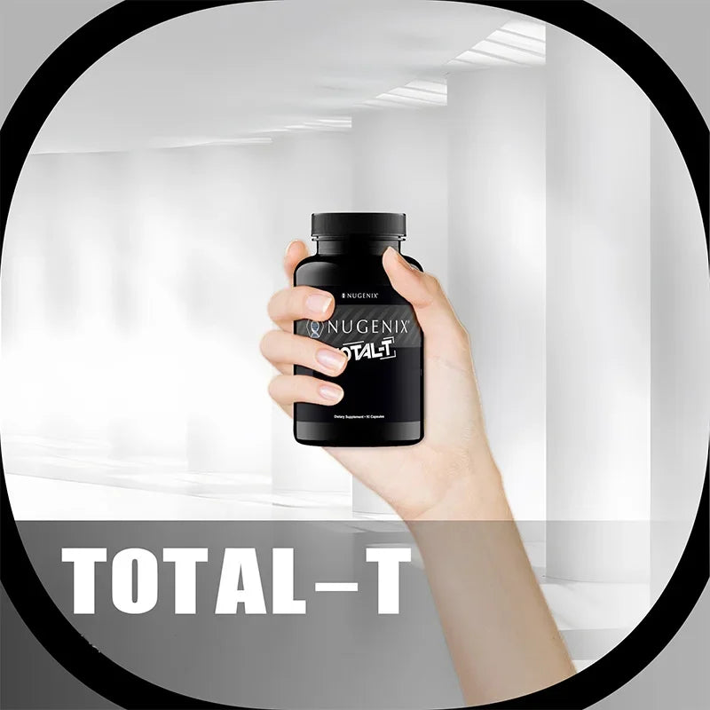 TOTAL-T - Improve Muscle Strength & Growth, Testosterone Booster Supplement for Men - 90 Capsules