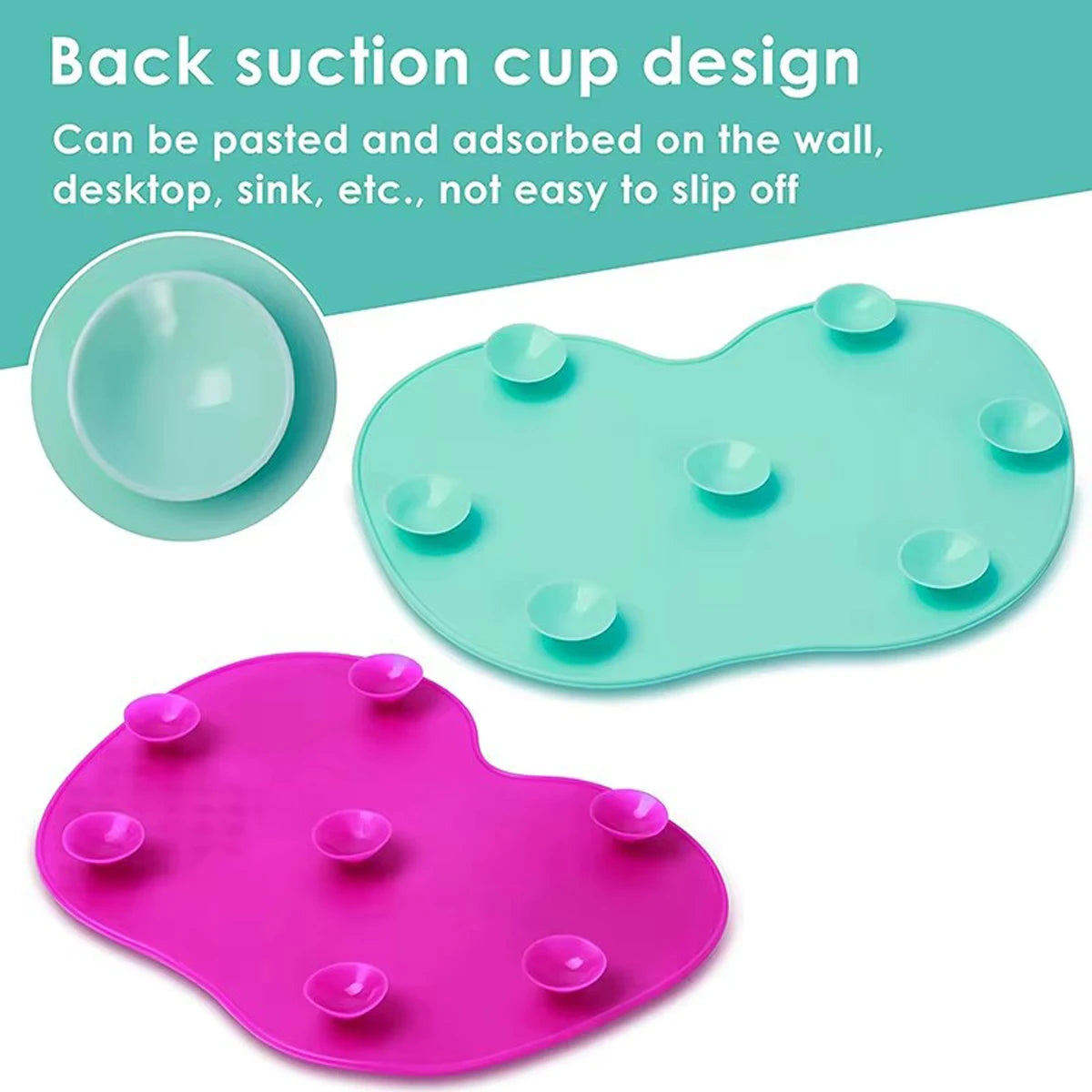 Silicone Brush Cleaner Cosmetic Make Up Washing Brush Gel Cleaning Mat Foundation Makeup Brush Cleaner Pad Scrubbe Board