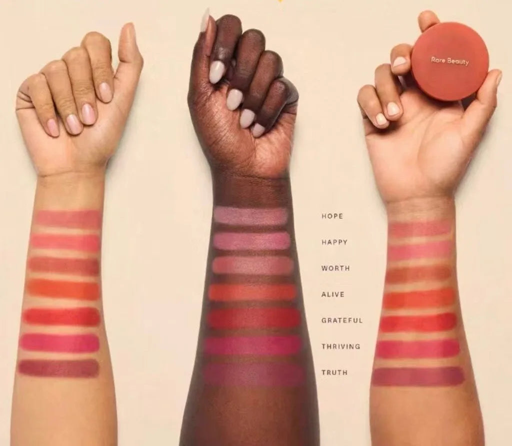 Rare Beauty Matte Long Lasting Blurred Bouncy Cushiony Cream-to-powder Blush Water-,Sweat- And Humidity-resistant Natural Flush