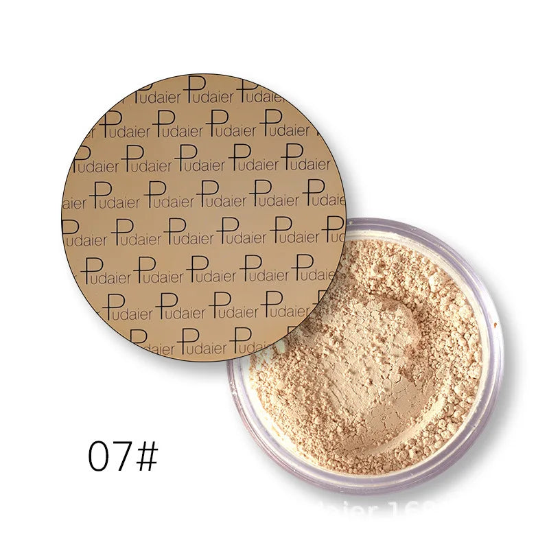 8 Color Long-Lasting Oil Control Matte Loose Face Powder - Invisible, -Matte Finishing Powder For Foundation Makeup