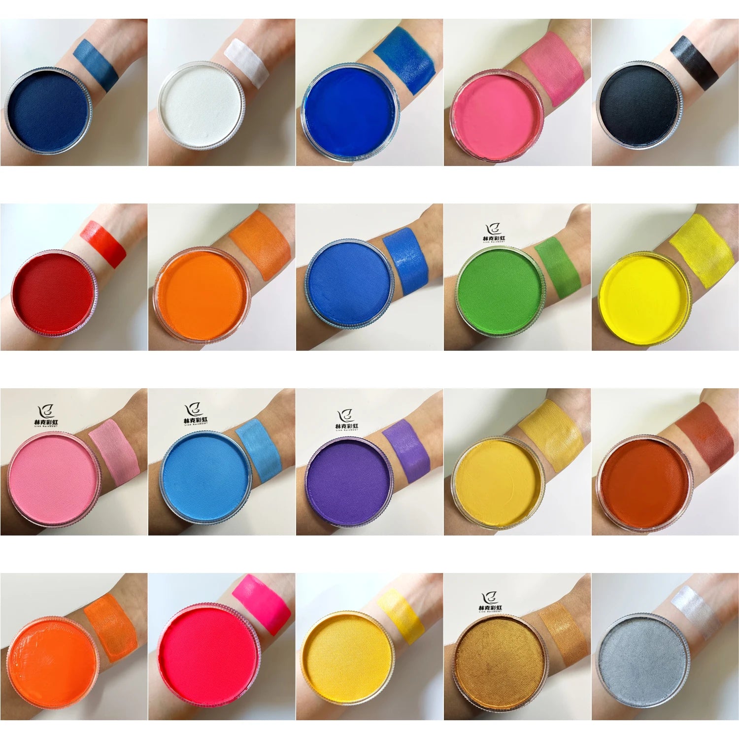 30G Face Paint Children's Face Body Paint Water-Soluble Makeup Halloween Stage Makeup Body Paint Pigments Face Makeup