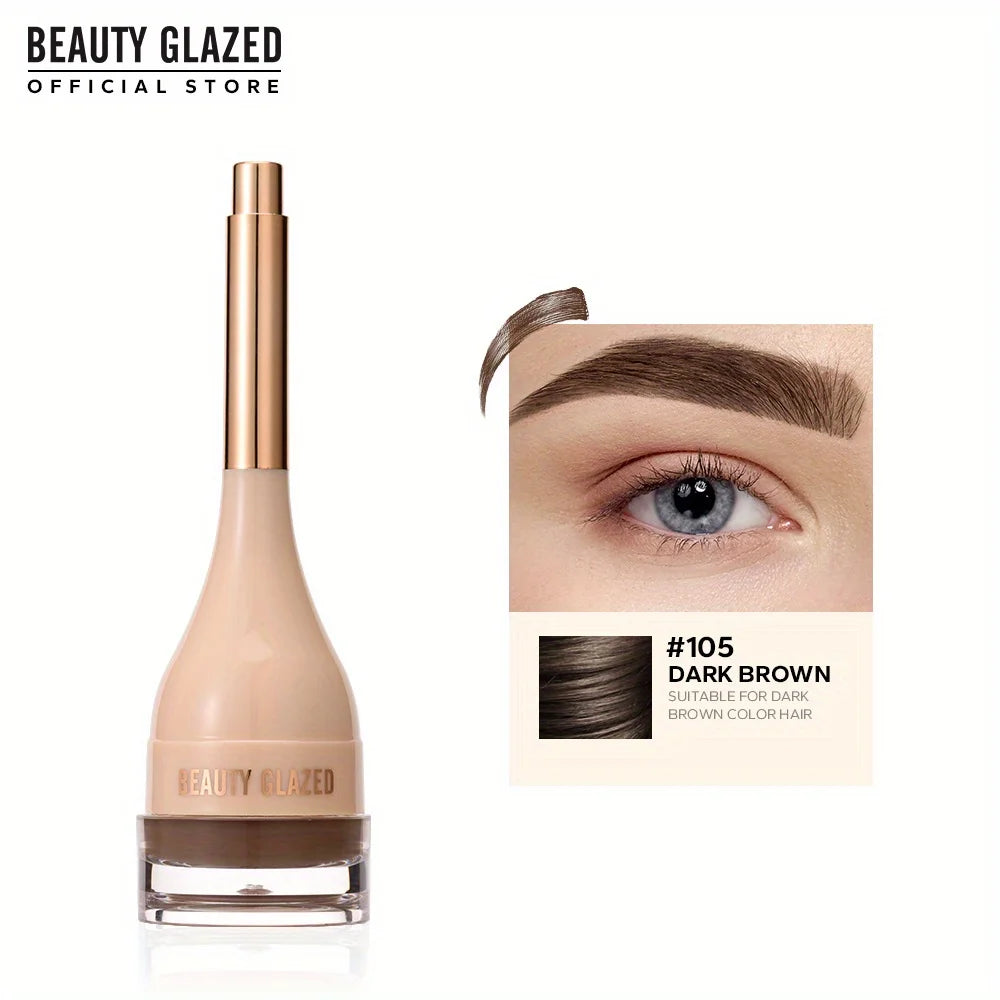 3Pcs Set Eye Makeup Set 6 Colors Eyebrow Pomade, Long Lasting Waterproof Eyebrow Eyebrow Gel Cosmetics