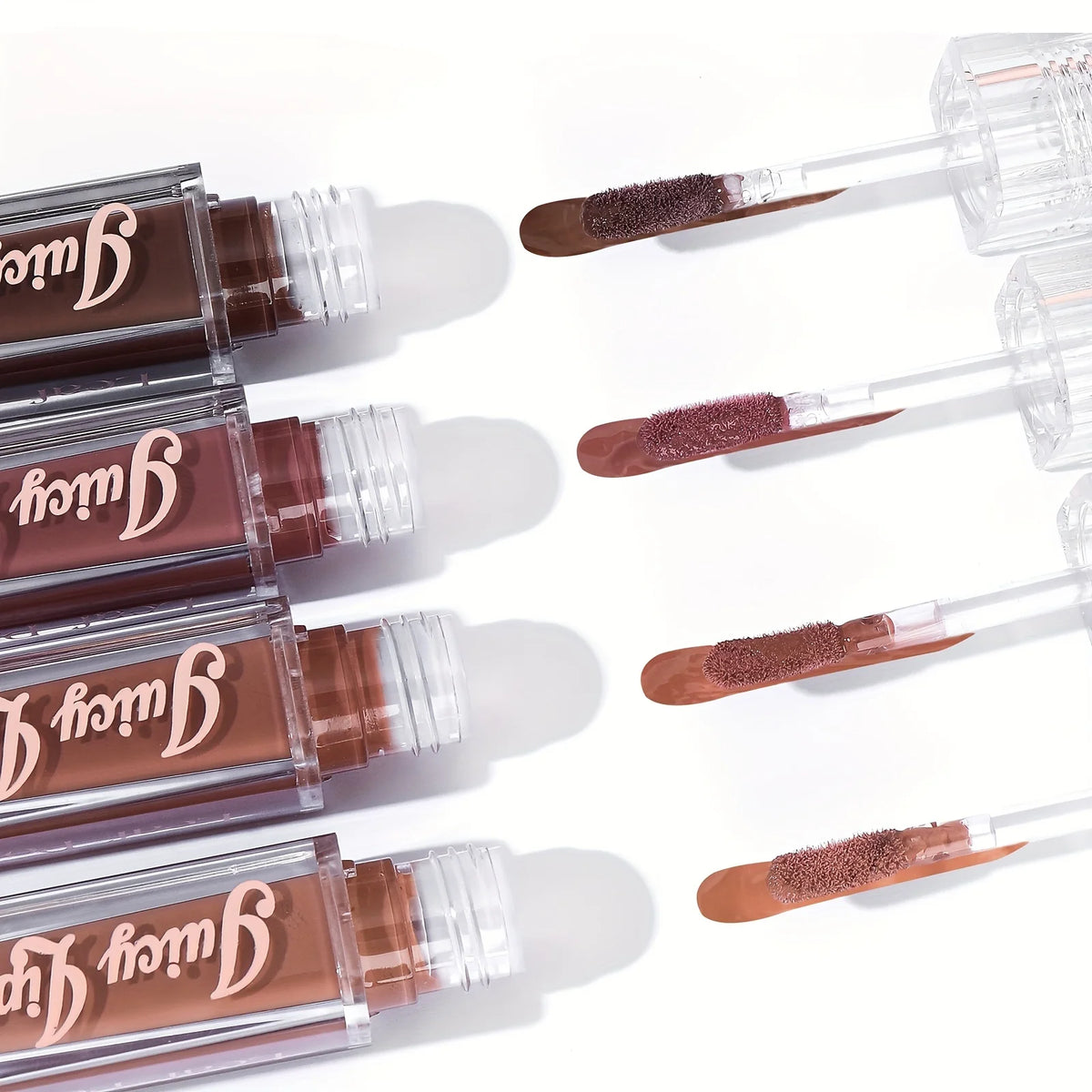 Hydrating Crystal Lip Oil - Plumping & Moisturizing Gloss with Tinted Shades for All Skin Types