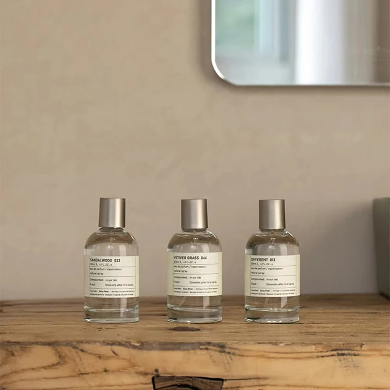 100ML Unisex Perfume Sandalwood Fresh Fragrance Eau De Toilette Classic Fruity Notes Women Man Parfum Bergamot Body Spray