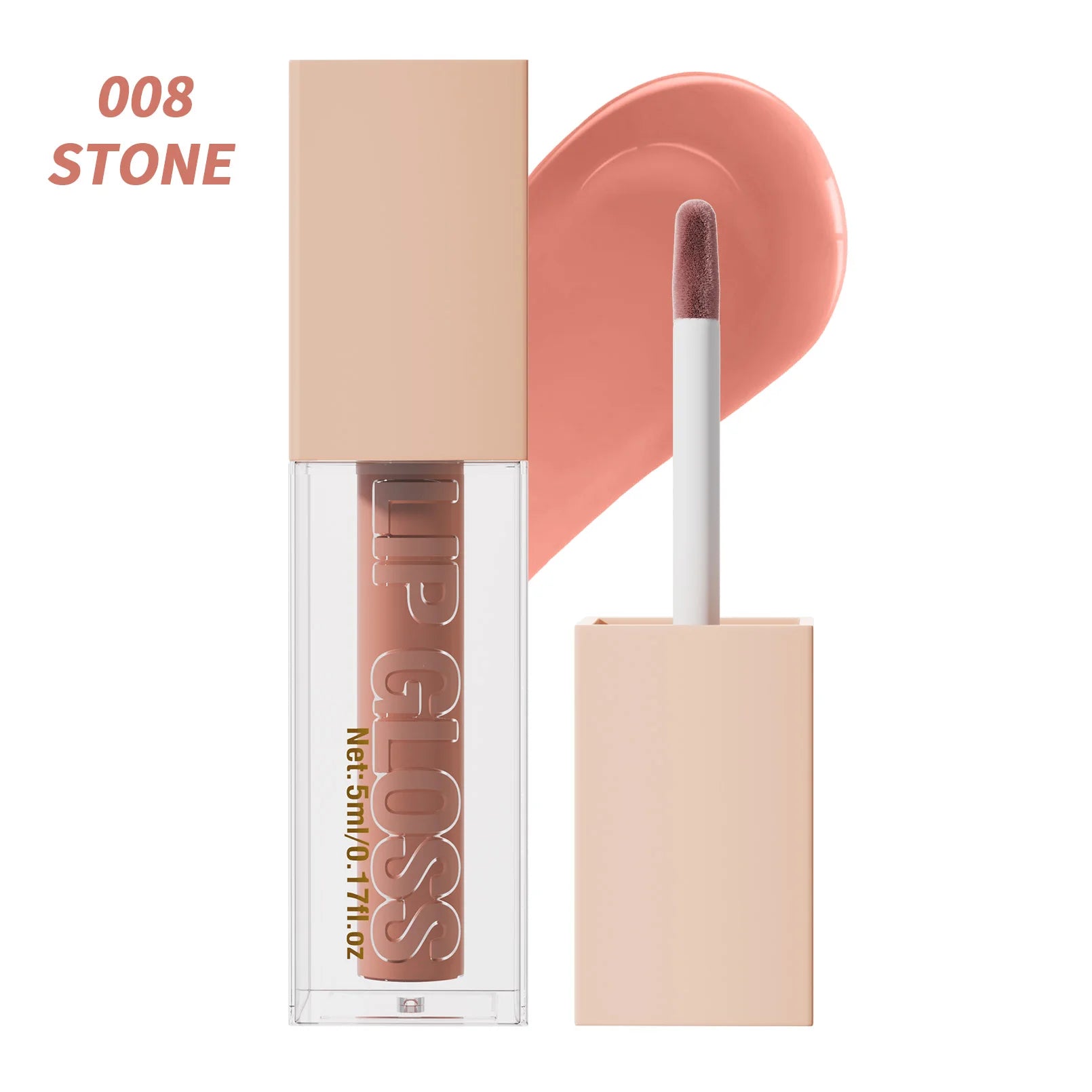 Lip Gloss Long-lasting Moisturizing Easy Halo-dyeing Waterproof Mirror Water Glass Lip Gloss Transparent Color Cosmetics