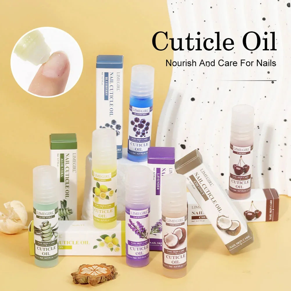 Cuticle Nutrient Oil Nourishes and Repairs Damaged Nails Nail Treatment Oil cares for, moisturizes and strengthens bright nails.