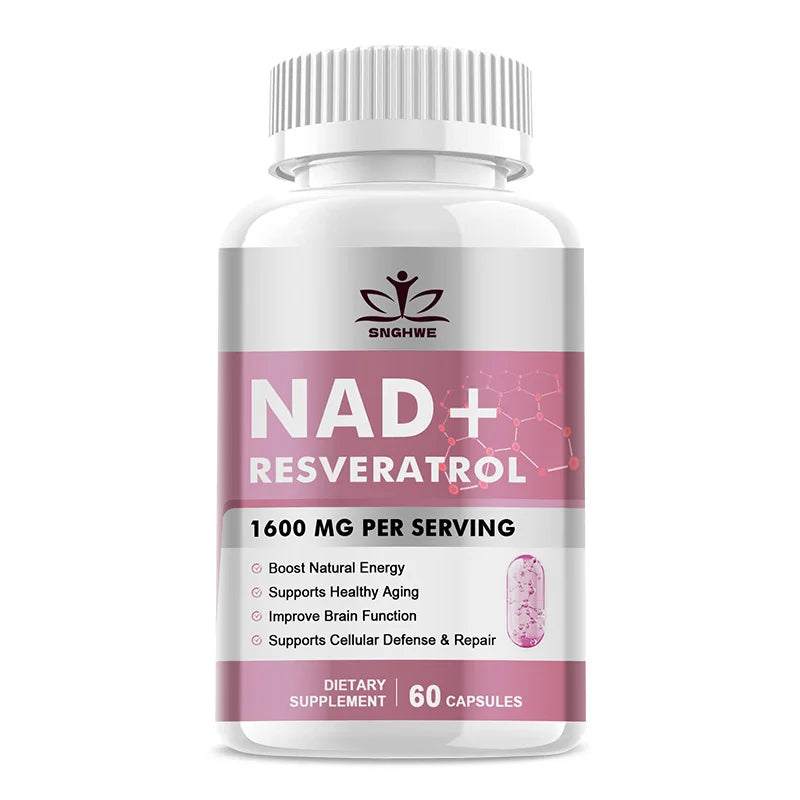 SNGHWE NAD+ Supplements - Anti-Aging Cell Booster, Supports Natural Energy - NAD+ Booster,Strengthens The Immune System