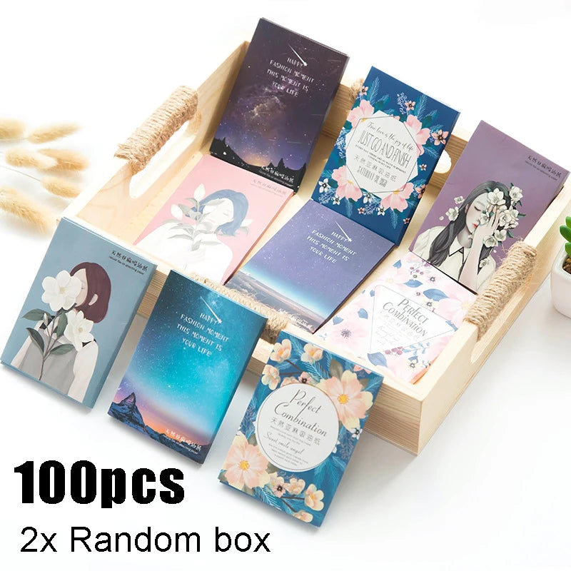 50/100pcs Sheets Face Oil Blotting Paper Matting Face Wipes Facial Cleaner Face Oil Control Film Oil Absorbing Cleaning Paper