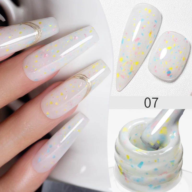 PUENTE 7.5ML Vibrant Blue Cat Eye Gel Nail Polish High Glossy Long-Lasting Soak Off UV Semi-Permanent Nail Art Varnish Manicure