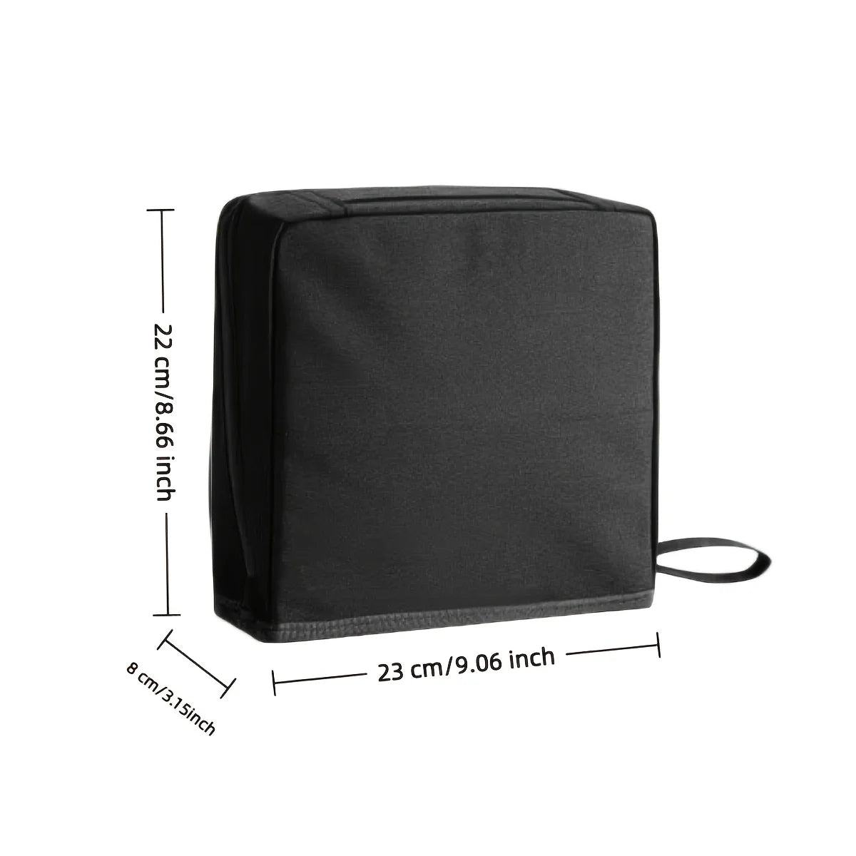 1pc Standing Makeup Bag, Multifunctional Large Capacity in Black and White with Purple Accents, High-Quality Compartment Storage