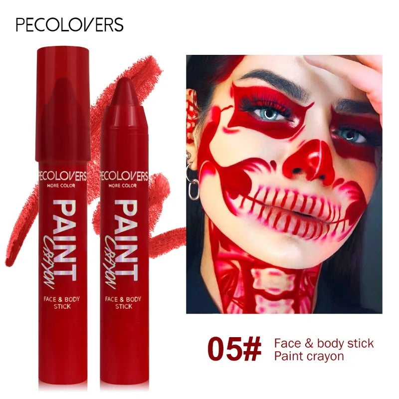 Multi-color Body Paint Pen, Face Painting, Easy Makeup Removal, Waterproof and Sweat-proof, Facial Cosmetics