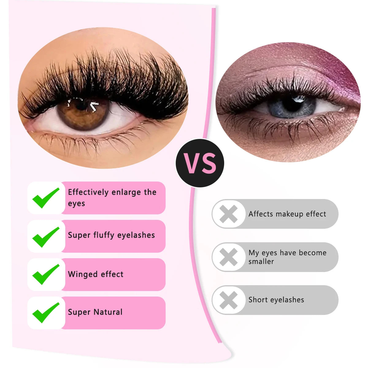 DIY False Eyelashes Clusters Extensions Individual Lashes Cluster Natural Segmented With glue,Remover,lash brush,tweezers