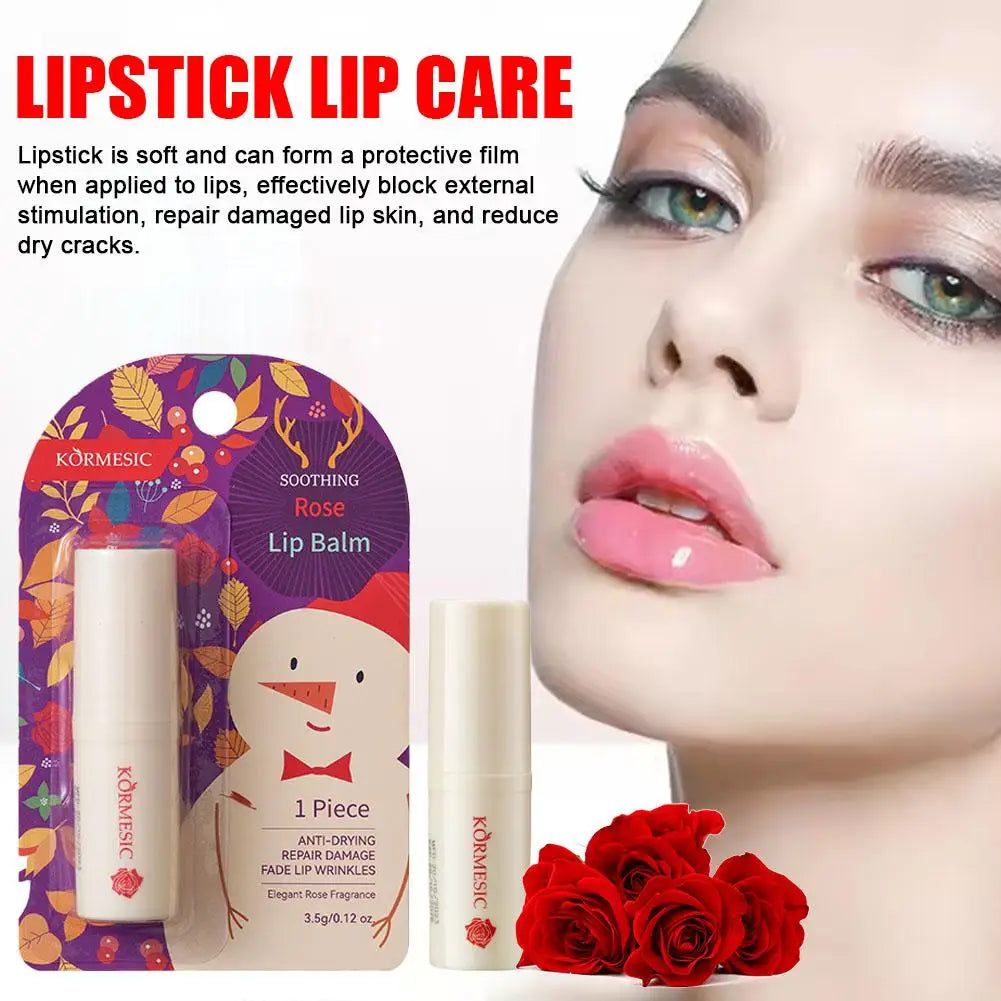 Holiday Moisturizing Lip Balm Fruit Flavors Lip Balms Gift Smooth Hydrating Tinted Lip Balm Care Christmas Lip Balm Party Favors
