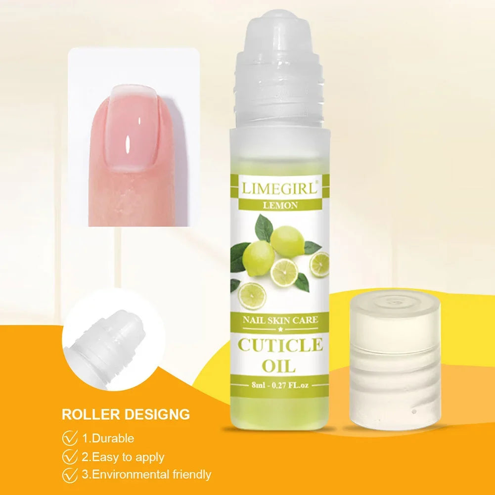 Cuticle Nutrient Oil Nourishes and Repairs Damaged Nails Nail Treatment Oil cares for, moisturizes and strengthens bright nails.