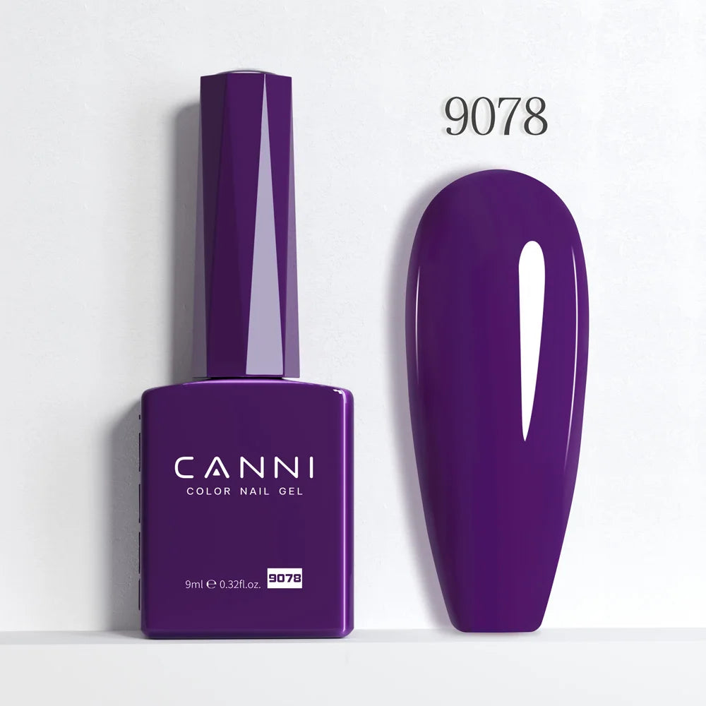 9ml CANNI HEMA/TPO FREE Nude Pink Color Nail Gel Polish Full Coverage Semi Permanent Long Wear Top Coat Venalisa Gel Varnish