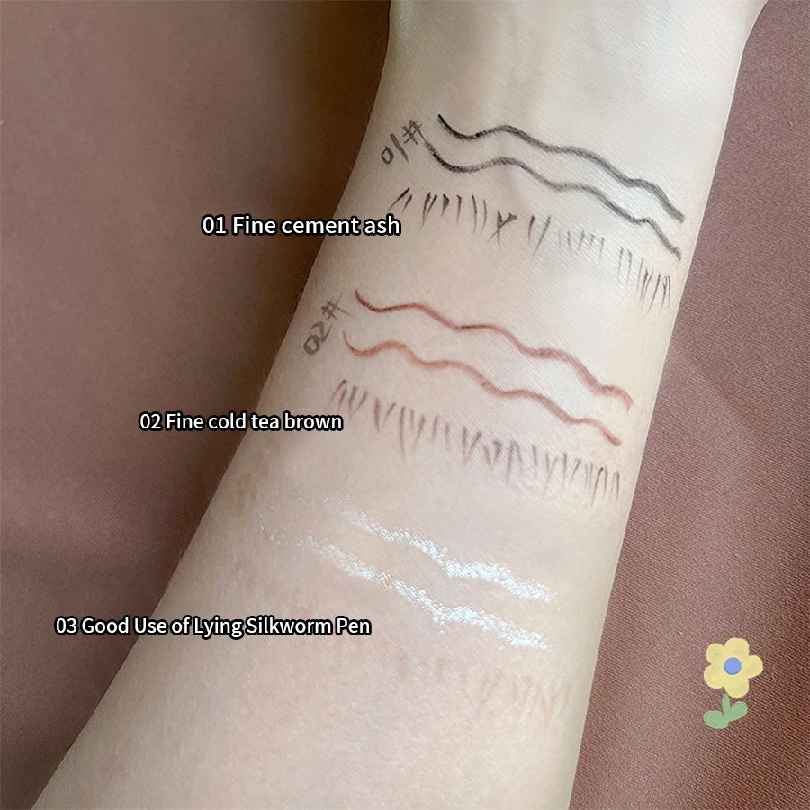 Eyeliner Double Head Pen For Smooth And Delicate Eye Makeup Quick Drying Film Forming Waterproof And Sweat Proof Eye Makeup