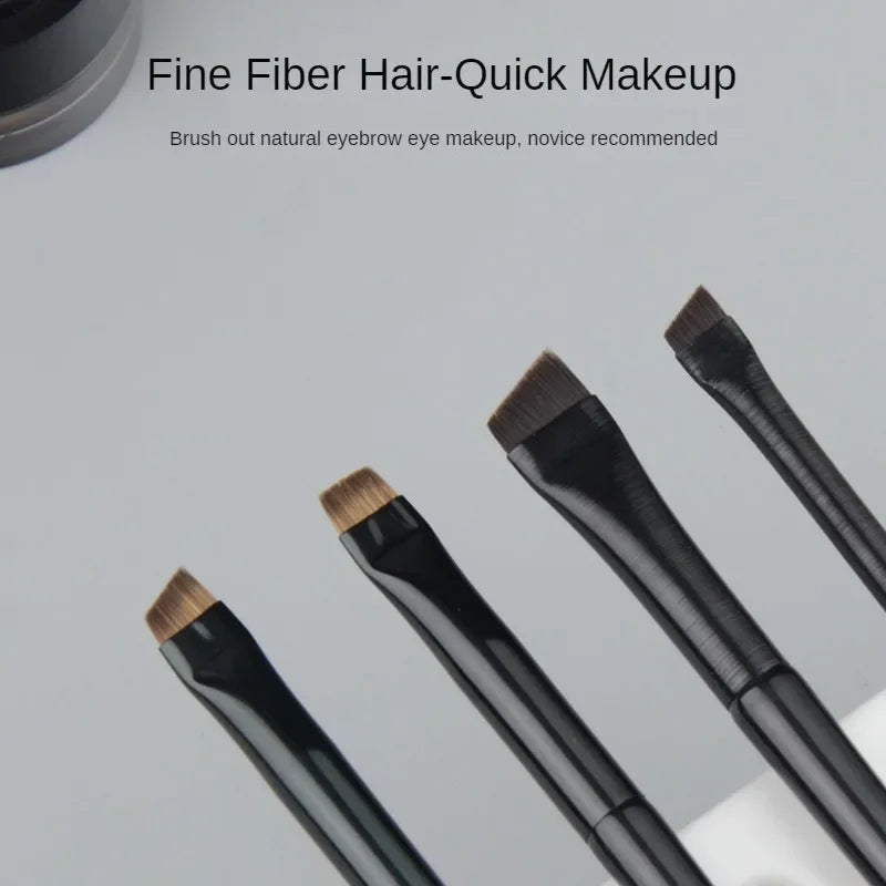 New 1/2PCS Eyebrow Contour Brush 0.06mm Ultrathin Eyebrow Eyeliner Brush Portable Small Angle Eyebrow Brush Makeup Tool