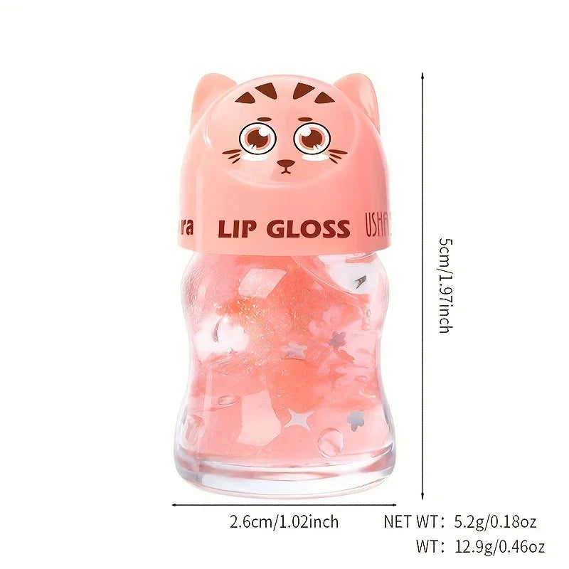 Hydrating Lip Gloss Plumper With Long Lasting Moisturize Effect High Shine Clear Lip Oil Liquid Balm Plumping