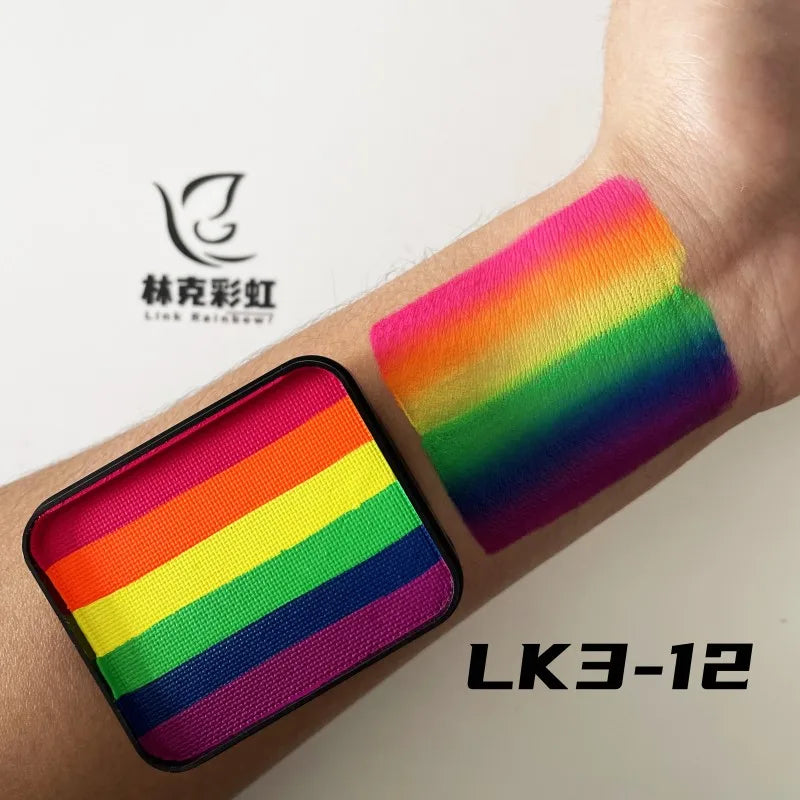 Vegan Face Paint Professional Split Cake Pastel Eyeliner Water Activated Face And Body Paint