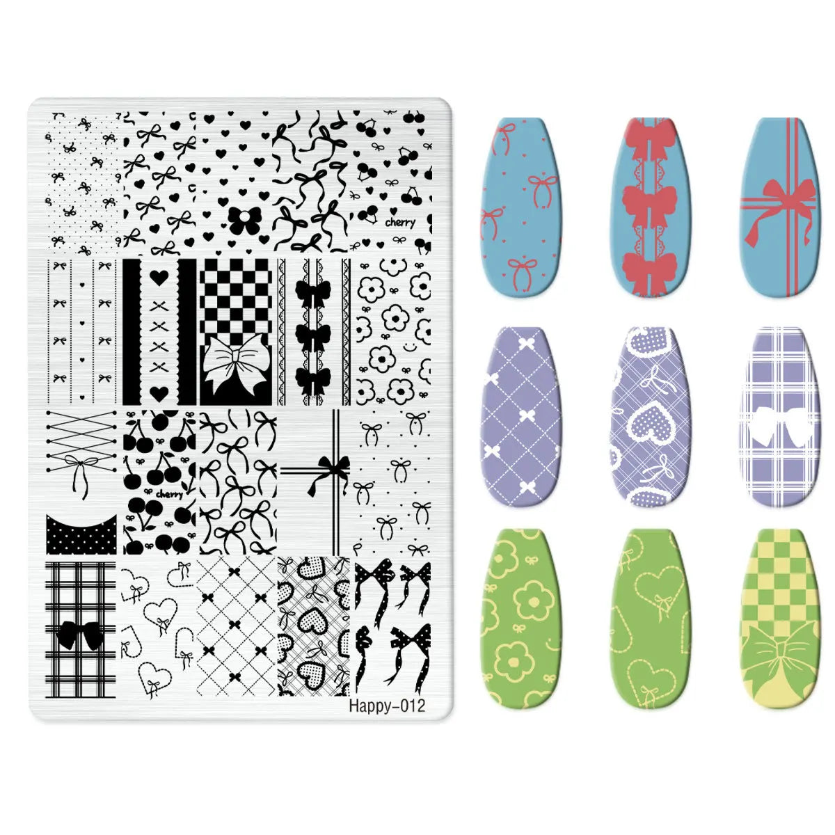 Maple Leaf Nail Stamping Plates Autumn Winter Leaves Design Polish Stencil Nail Printing Stamp Image Manicure Mold Stencil Tool